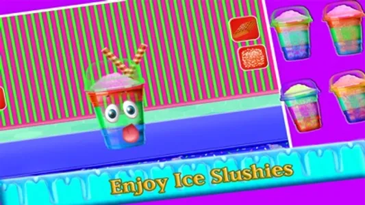 Frozen Slushy Maker Food – kids & girls games screenshot 0