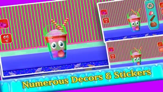 Frozen Slushy Maker Food – kids & girls games screenshot 1
