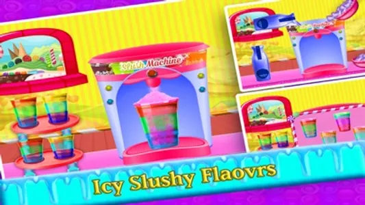 Frozen Slushy Maker Food – kids & girls games screenshot 2