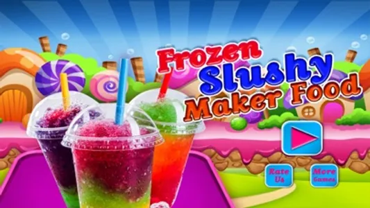 Frozen Slushy Maker Food – kids & girls games screenshot 3