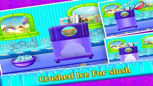 Frozen Slushy Maker Food – kids & girls games screenshot 4