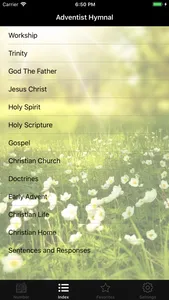 Adventist hymnal screenshot 4