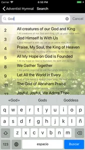 Adventist hymnal screenshot 5