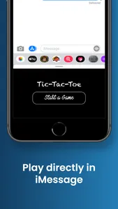Tic Tac Toe game for iMessage! screenshot 0