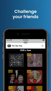 Tic Tac Toe game for iMessage! screenshot 1