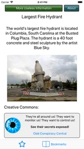 Useless Information of the Day screenshot 0
