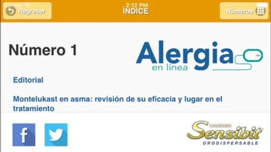 Alergia en Línea screenshot 4