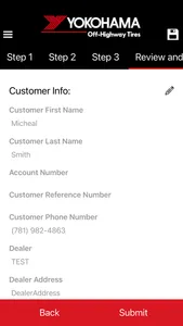 Yokohama OHT Warranty Wizard screenshot 4