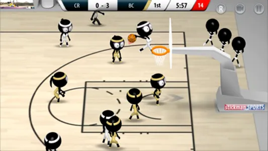 Stickman Basketball 2017 screenshot 2