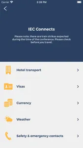 IEC Connects screenshot 1