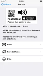 PosterCast screenshot 4