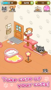 Cat Room - Cute Cat Games screenshot 0