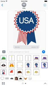 iSticker for iMessage screenshot 1