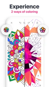 Tap & Color - Coloring book screenshot 1