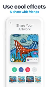 Tap & Color - Coloring book screenshot 4