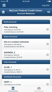 MyCom Federal Credit Union screenshot 3
