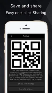 SecureQR Free-Encrypted qr code reader & Generator screenshot 2