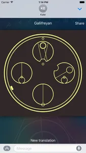 Gallifreyan screenshot 3