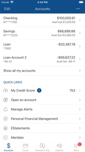 Henderson FSB Mobile Banking screenshot 2