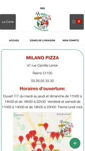 MILANO PIZZA Reims screenshot 3