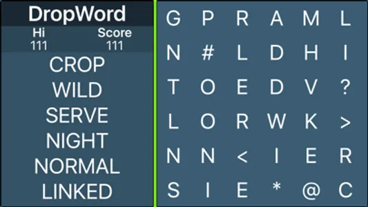 DropWord screenshot 1