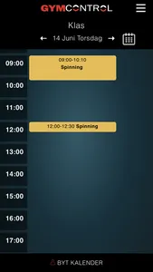 Gym Control Personalapp screenshot 2