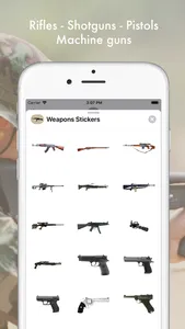 Weapons Stickers screenshot 1