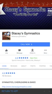 Stacey's Gymnastics screenshot 4