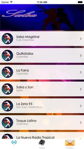 A+ Salsa Radio - Salsa Music screenshot 1