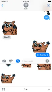 Beaver Time - stickers, emojis, smiles screenshot 0