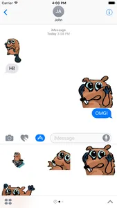 Beaver Time - stickers, emojis, smiles screenshot 1