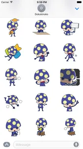 Dokukinoko Sticker screenshot 2