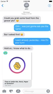 Rock-Paper-Scissors for iMessage screenshot 1