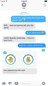 Rock-Paper-Scissors for iMessage screenshot 2