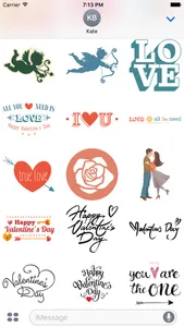 Valentine's Day - Stickers screenshot 1