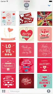 Valentine's Day - Stickers screenshot 4