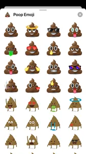 Poop Emoji Stickers - PRO HD screenshot 0