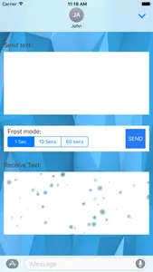 Frost.m - self destructing texts screenshot 3