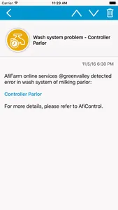 Afimilk Notifications screenshot 2