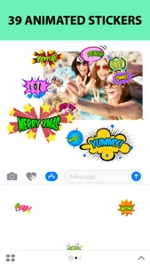 Comic 3D - Animated Stickers screenshot 0