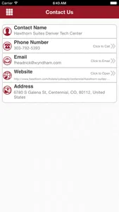 Hawthorn Suites Denver screenshot 4