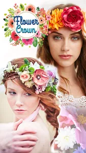 Flower Crown Hair.style.s - Stylish Head Accessory screenshot 2