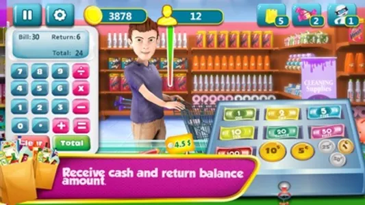 Grocery Store Cash Register screenshot 3