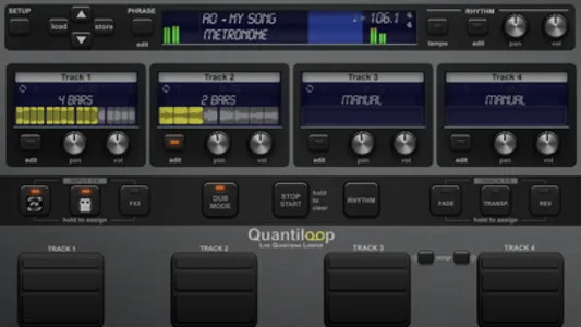 Quantiloop Pro - Live Looper screenshot 0