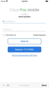 CleanPay Mobile screenshot 0