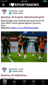 Sports News - Beşiktaş JK edition screenshot 1