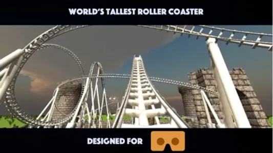 Roller Coaster VR for Google Cardboard screenshot 1