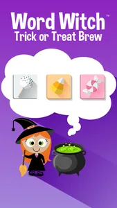 Word Witch: A Halloween Trick or Treat Search Game screenshot 0