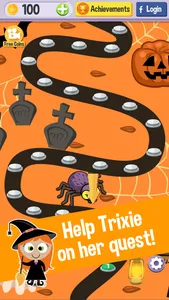 Word Witch: A Halloween Trick or Treat Search Game screenshot 1