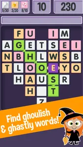 Word Witch: A Halloween Trick or Treat Search Game screenshot 2